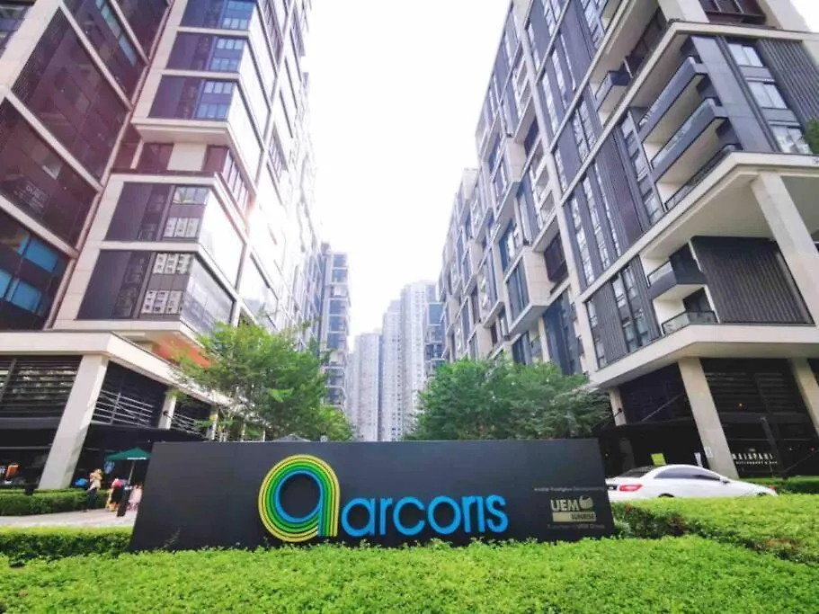 New Arcoris Mont Kiara Huge Balcony For 8 Pax 2 Bedroom -Garden- Kuala Lumpur 0*,