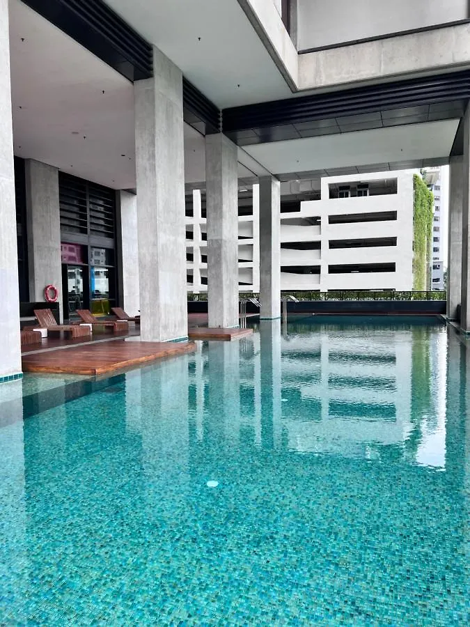 New Arcoris Mont Kiara Huge Balcony For 8 Pax 2 Bedroom -Garden- Kuala Lumpur Apartment